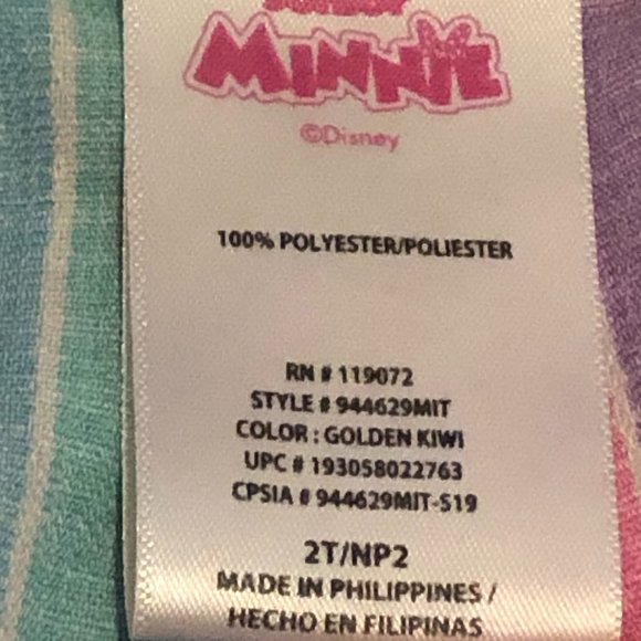 Minnie Mouse Graphic Top and Shorts,2pc Outfit Set - Picture 8 of 10